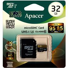 کارت حافظه microSDHC اپيسر UHS-I U3 95MBps همراه با آداپتور SD با ظرفيت 32 گیگابایت